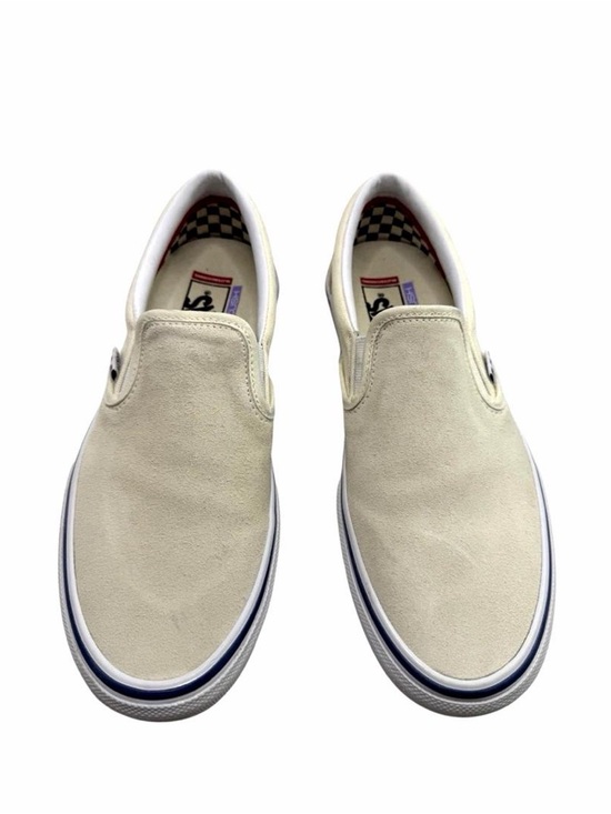 Vans Other - Vans Suede Slip-On Sneakers in Off-White